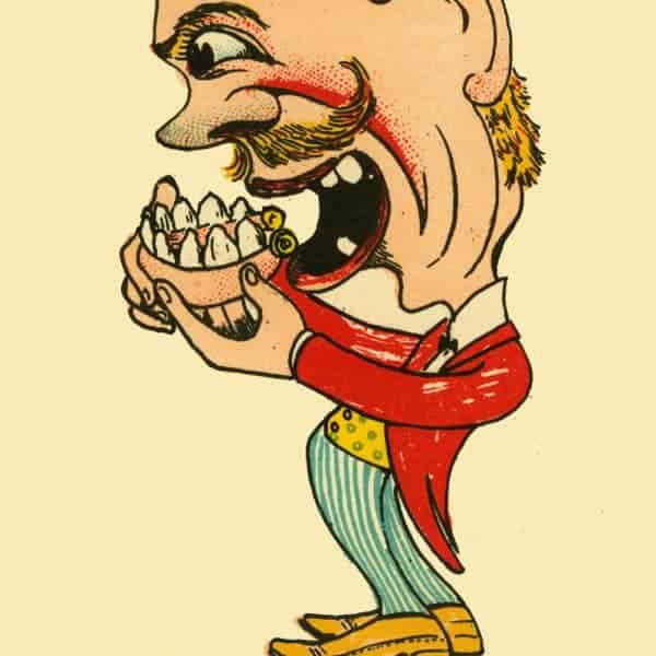 Whistle Brush Dental Poster Art